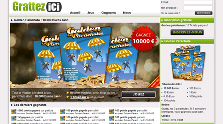 Grattez ici Jeux de grattage