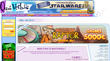 Quoverbis Jeux gratuits